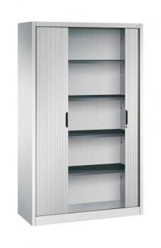 Aktenschrank Omnispace mit Rollladen, 5 Ordnerhöhen, H1980xB1200xT420mm