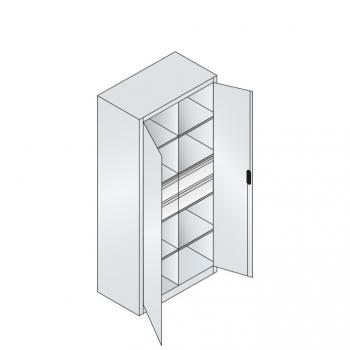 Werkzeugschrank mt 4 Schubladen und 8 F