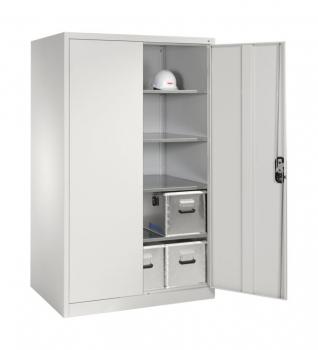 Werkzeugschrank XXL mit Drehtüren, innen 4 Böden, H1950xB1200xT800mm