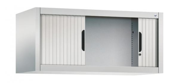 Akten-Aufsatzschrank Omnispace mit Rollladen, 1 Ordnerhöhe, H450xB1000xT420mm