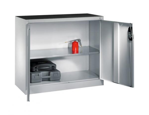 Werkzeug-Beistellschrank mit Drehtüren, innen 1 Boden, H1000xB1200xT500mm